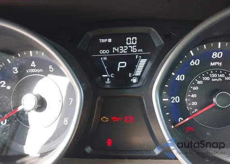 2013 Hyundai Elantra Gls/Limited из США, поврежденный, VIN 5NPDH4AE3DH240275